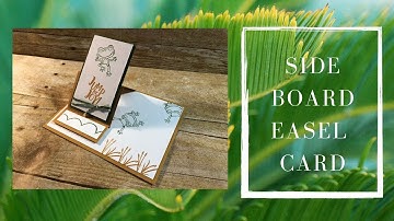 Side Board Easel Card | Pinterest Inspired