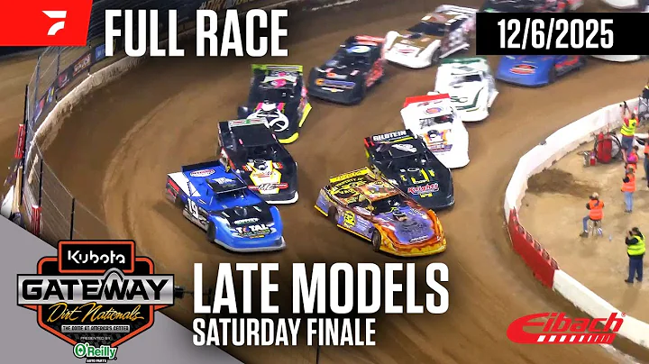 FULL RACE: 2025 Kubota Gateway Dirt Nationals Late Model Finale