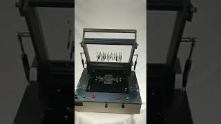 Clamshell PCBA test fixture jig