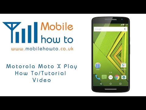 How To Connect To WiFi/Wireless Network  - Motorola Moto X Play