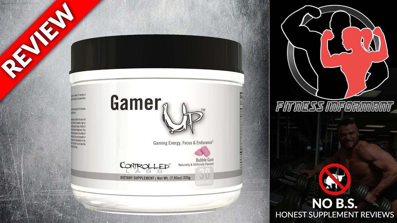 Controlled Labs Gamer Up REVIEW (NO B.S - 100% Honest) | Fitness Informant