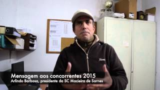 encestamento para o primeiro treino oficial 2015 da sociedade columbófila macieira de sarnes