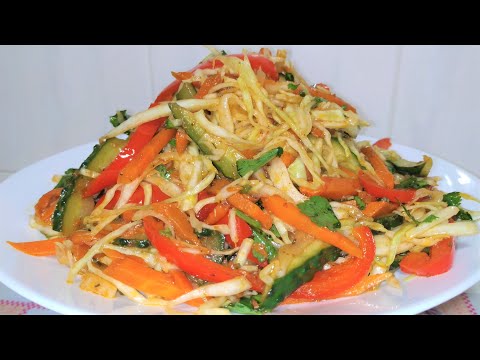 Обалденная Капуста! БЕЗУМНО Вкусный и Простой Салат! Рецепт от Аллы