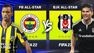 Fenerbahçe All-Star Vs Beşi̇ktaş All-Star Fifa 22 Kari̇yer Modu Kapişma