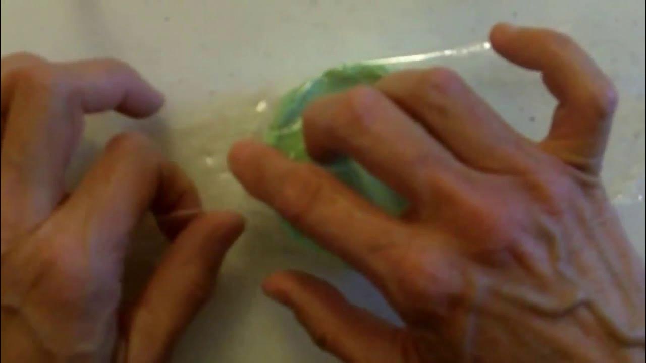 Saran Wrapping Bath Bombs YouTube