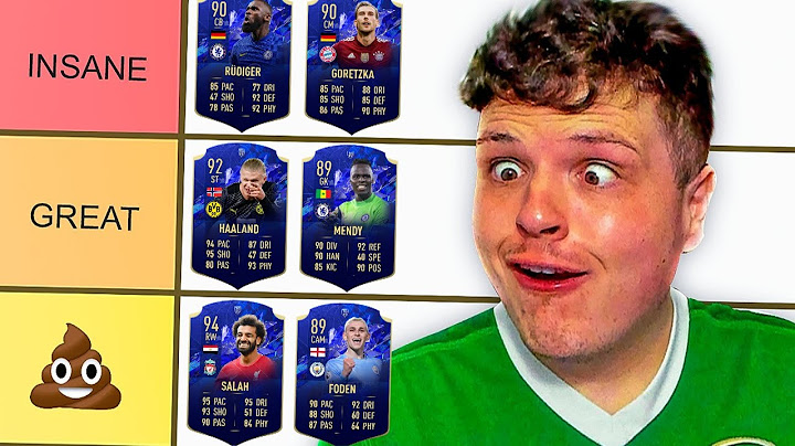 RANKING EVERY TOTY HONOURABLE MENTIONS ON FIFA 22! | Honourable Mentions Tier List...