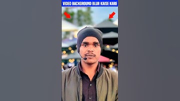 Video Background Blur Kaise Kare Dslr Jaisa | #backgroundblur #opencamera #youtubeshorts #bokeh