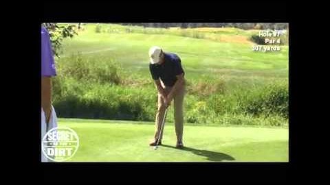 Steve Elkington   DynAlign Putting  Thru Hole #10 2nd Rnd Umpqua Bank Challenge 8 27 12 Aloha, Or