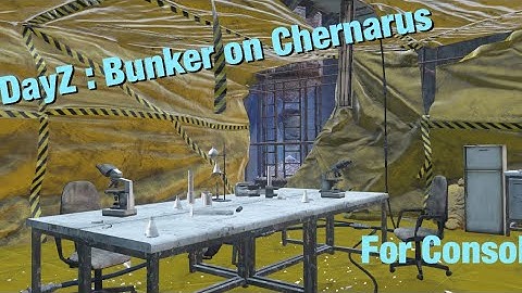 DAYZ CONSOLE MOD : Huge Bunker w/ Dark Zone and Reservoir puzzle