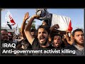 Activist S Killing Triggers Protests In Iraq S Karbala 