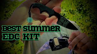 Summer Edc Kit 🏖 / Fenix E Lite / Crkt Minimalist
