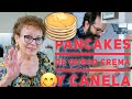 Receta Dona Irma Pancakes Queso Crema y Canela