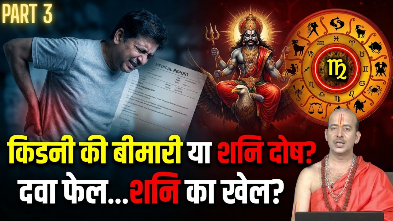 किडनी की बीमारी या शनि का क्रूर खेल? ⚠️Vedic Astrology Secrets (Part 3) | Daily Horoscope | 2026