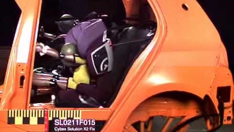Cybex Solution X2-Fix краш-тест ADAC