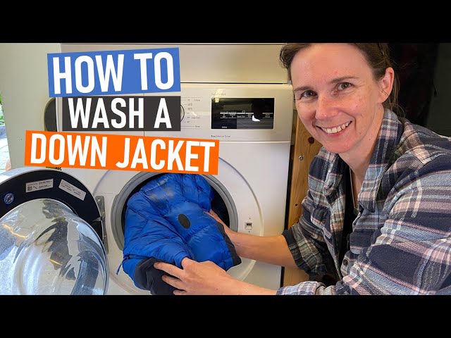 How to Clean a Down Jacket or Coat