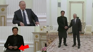 Russian President Putin warmly receives PM Imran Khan for one on one meeting