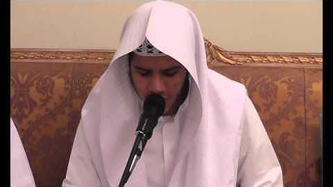 تلاوة جميلة للطالب ناصر الشهري في ثلاثية السديري