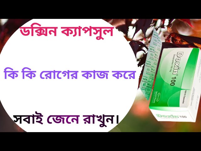 Doxycycline doxin 100mg