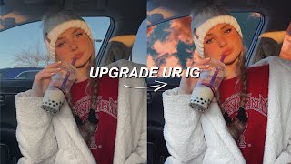 5 ways to make aesthetic edits on IG // glitter bikini, car window background & more screenshot 4