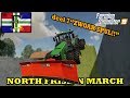 Farming simulator 2019 NORTH FRISIAN MARCH "ZWOAR SPUL" Eem en Ko!