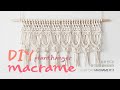 DIY macrame planthanger 마크라메 플랜트행거 만들기 how to make macrame