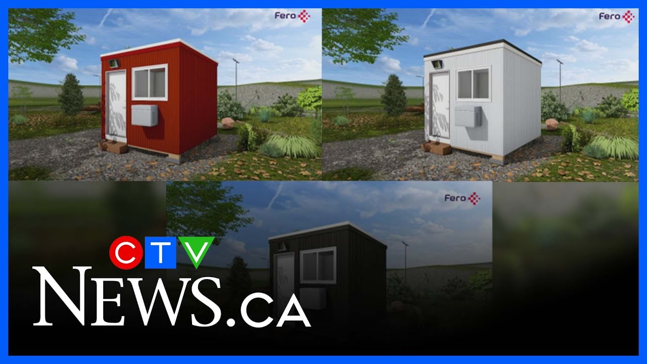 Unity Housing expresses doubt over micro-shelter project - YouTube