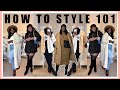 HOW TO PUT TOGETHER OUTFITS 👖🥻FOR WINTER I STYLE 101 I PLUS SIZE FASHION