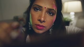 Indian ASMR| Holi Roleplay| friend cleans your eyes| personal attention| layered sounds| visual ASMR screenshot 4