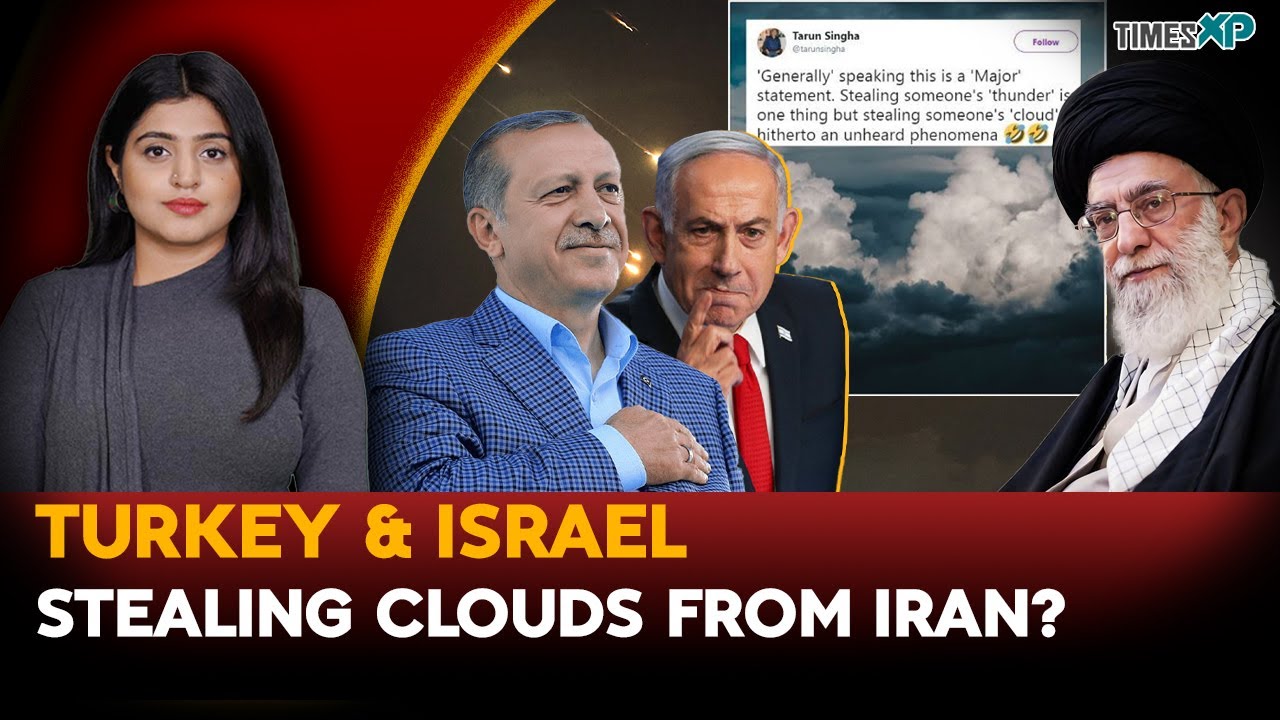 Turkey & Israel Stealing Clouds from Iran? Iran-Israel War| Driti Atri Explains
