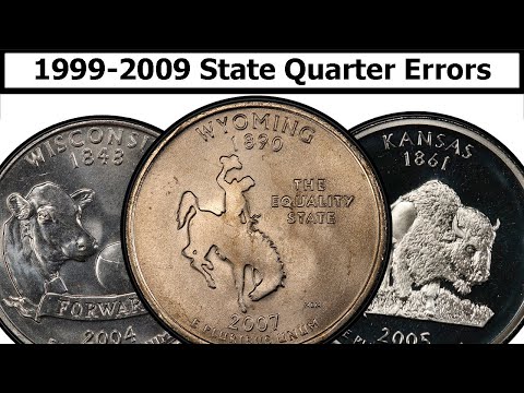 1999-2009 State Quarter Errors U0026 Varieties Complete Guide - Values U0026 Clear Explanation