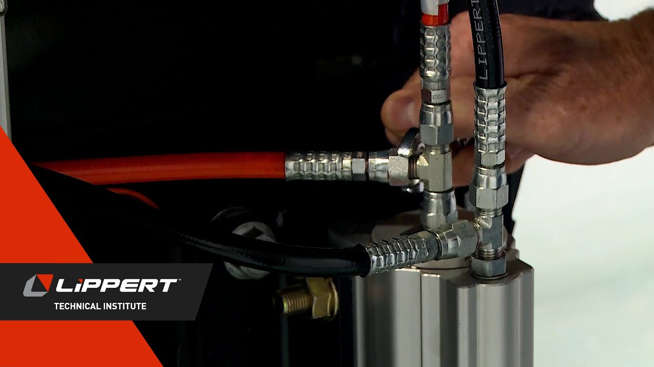 How to perform cylinder bypass on a titan hydraulic leveling jack v1