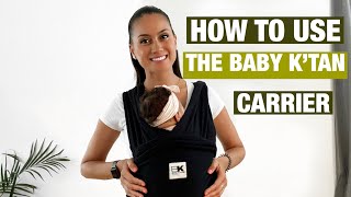 How to use the Baby K’tan carrier | Newborn