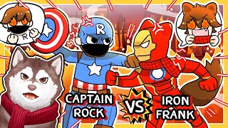 Iron man หมาสติแตก VS Captain America ร็อค! ใครจะชนะ! 🐾