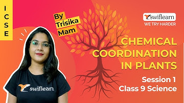 Chemical Coordination in Plants | Class 10 ICSE | Biology Online Classes | Session 2 - Swiflearn