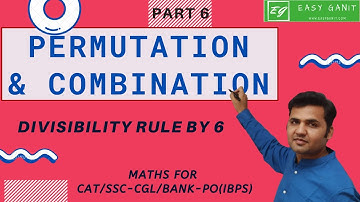 Permutation- Divisibility Rule By 6 | Part 6 |