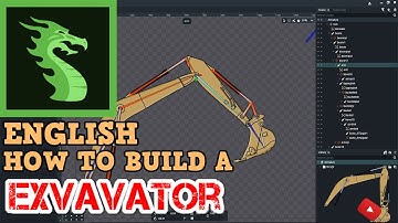 DragonBones Pro 5.6: How to build a EXCAVATOR