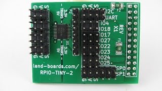 Land Boards - RPIO TINY 2 - Raspberry Pi I/O card