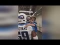 2-Year-Old Detroit Lions Fan Gets 'Carried Away' Giving High-Fives to the Titans