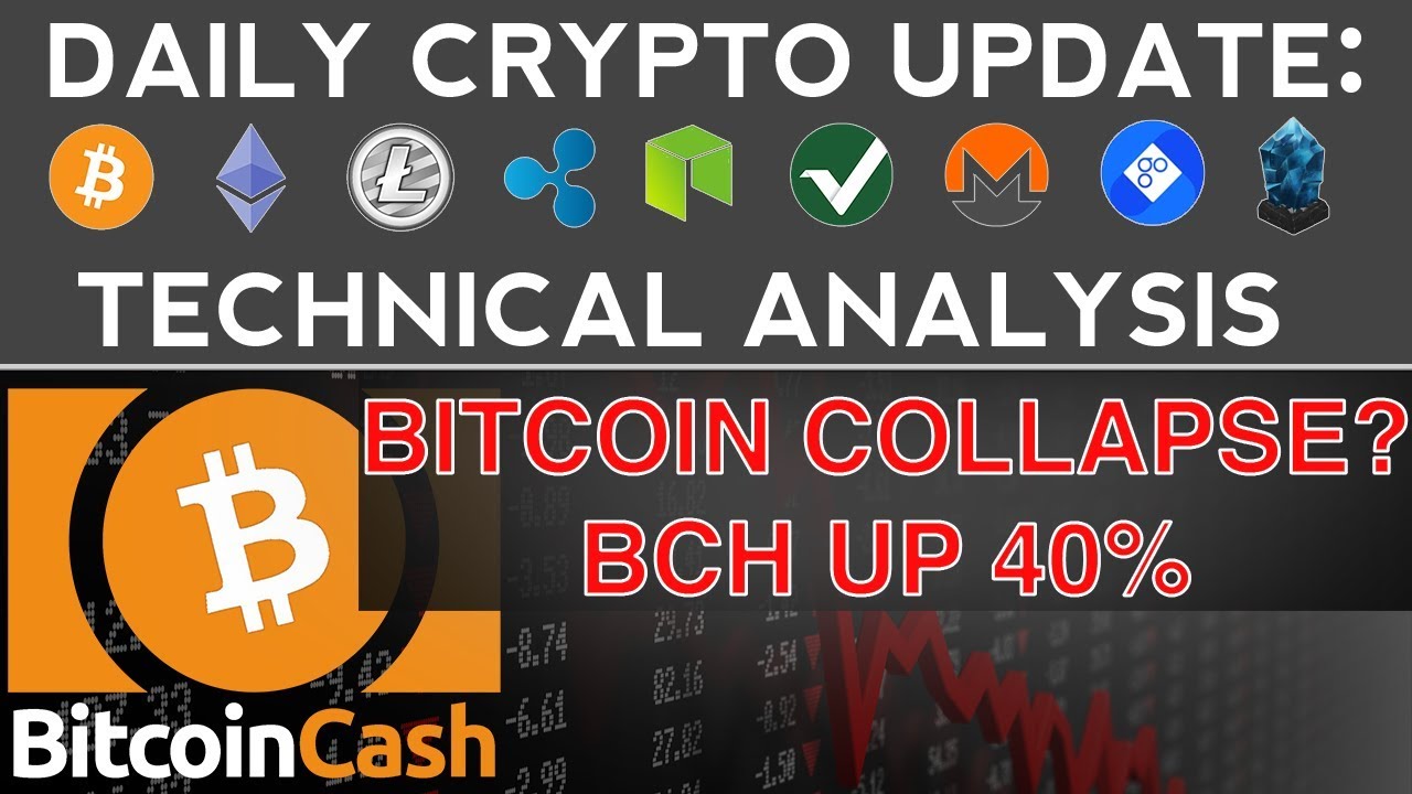 BITCOIN COLLAPSE!? BCH UP 40% (11/11/17) Daily Crypto Update ...