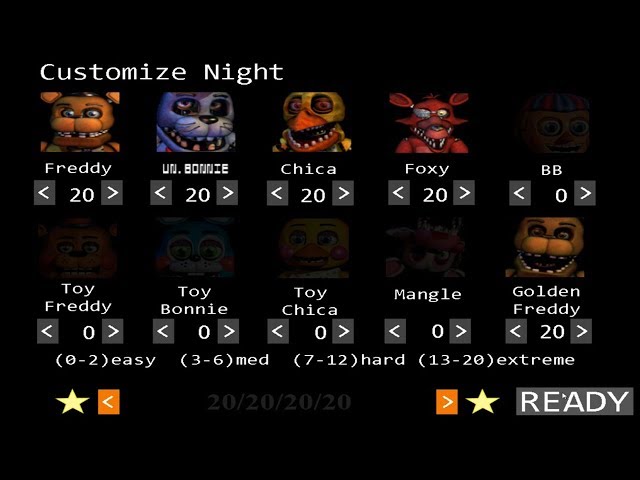 Five Nights at Freddy's 2: Control The Animatronics Mod by Rice