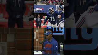 RB Coach Willie Taggart on the skillset of the vets #giants #shorts #nfl #football #runningbacks