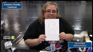 Comic Artist Jennifer Hernandez Draws Amy Rose from "Sonic the Hedgehog" - How to Draw