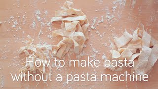 How to make pasta without a pasta machine Profile