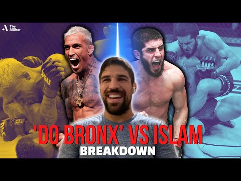 Islam Makhachev/Charles Oliveira to be a crazy grappling match, says Vicente Luque