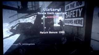 MW3 - 3 Deluxe Throwing Knives in One Game of AoN- With final Killcam screenshot 5