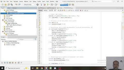 TUGAS 3 ALGORITMA DAN PEMROGRAMAN UNIVERSITAS TERBUKA