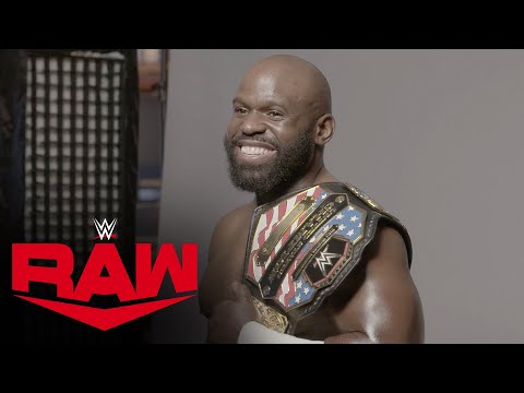 Apollo Crews poses for first championship photoshoot: Raw Exclusive, May 25, 2020