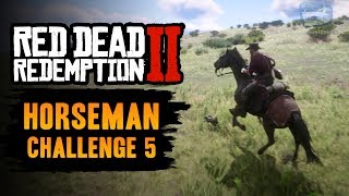 Red Dead Redemption 2 Horseman Challenge #5 Guide - Trample Five Animals While on Horseback