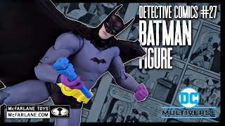 McFarlane Toys DC Multiverse Detective Comics #27 First Appearance Batman @TheReviewSpot