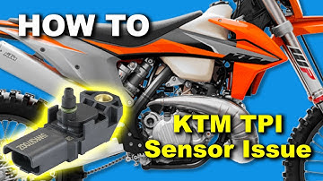 HOW TO Diagnose KTM TPI Crankcase Pressure Sensor Issues (Faulty CCPS on KTM/Husky TPI Bikes)